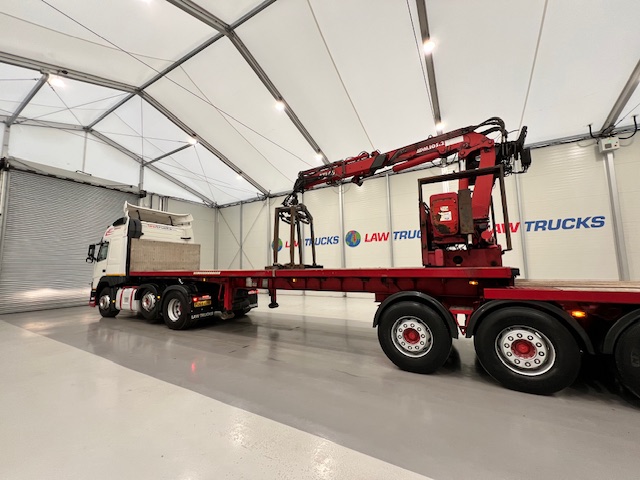 Volvo FM 450 Tractor Unit with Corus Brick Grab Trailer