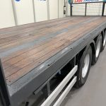 Montracon Tri Axle Flatbed Drawbar Trailer - thumbnail