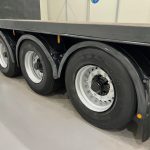 Montracon Tri Axle Flatbed Drawbar Trailer - thumbnail