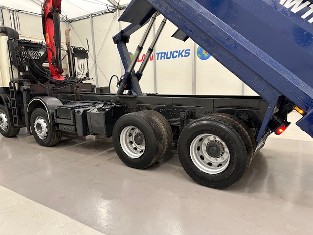 DAF CF85 410 8×4 Day Cab Steel Tipper Grab