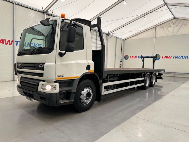 DAF CF75 310 6×2 10 Tyre Day Cab Flatbed