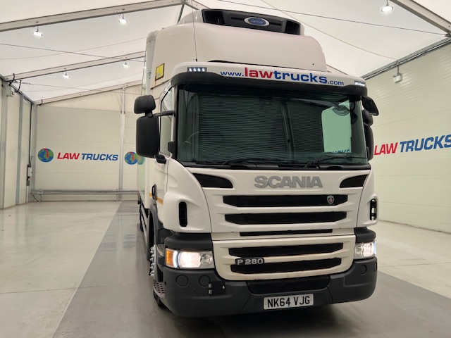 Scania P280 6×2 Rear Lift Day Cab Fridge Box
