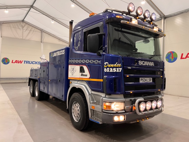 Scania 144 460 6×4 80 Ton Recovery Truck Wrecker