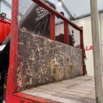Scania P280 6×2 Rear Lift Flatbed with Crane - thumbnail