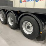 Montracon Tri Axle Flatbed Drawbar Trailer - thumbnail
