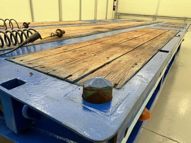 Adwell Tandem Axle Flatbed Drawbar Trailer