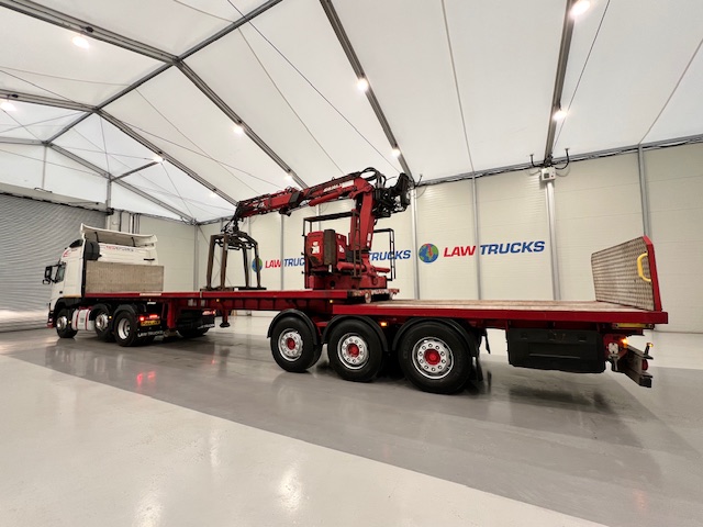 Volvo FM 450 Tractor Unit with Corus Brick Grab Trailer
