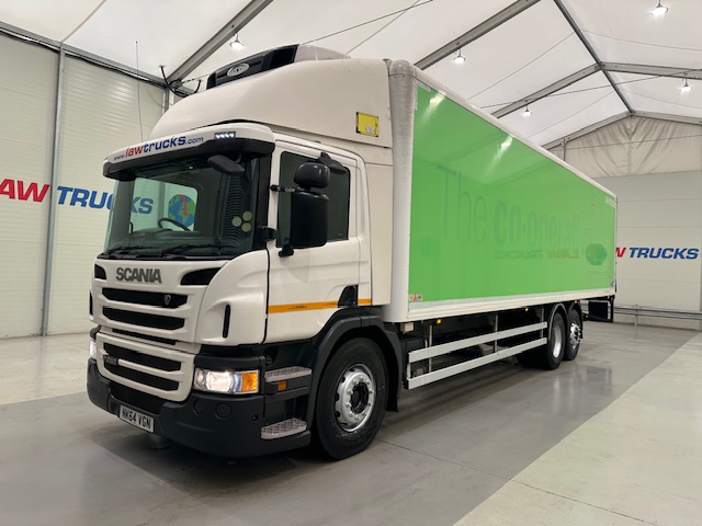 Scania P280 6×2 Rear Lift Day Cab Fridge Box