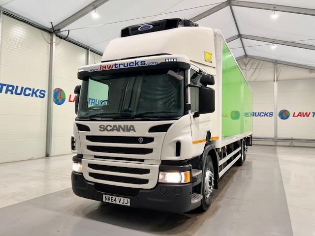 Scania P280 6×2 Rear Lift Day Cab Fridge Box