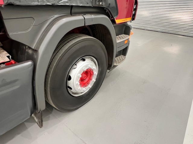 Scania P380 6×2 10 Tyre Rear Lift Sleeper Cab Flatbed