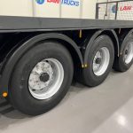 Montracon Tri Axle Flatbed Drawbar Trailer - thumbnail