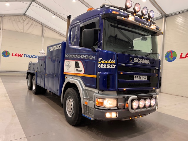 Scania 144 460 6×4 80 Ton Recovery Truck Wrecker
