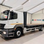 Mercedes Axor 1824 Sleeper Cab Flatbed - thumbnail