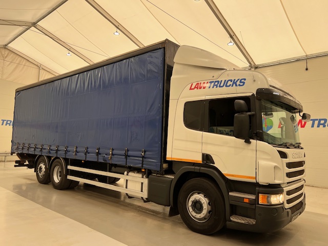 Scania P280 6×2 Highline Rear Lift Curtainsider