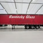 Montracon Tri Axle 4.2m Curtainsider Trailer Moffat Brackets - thumbnail