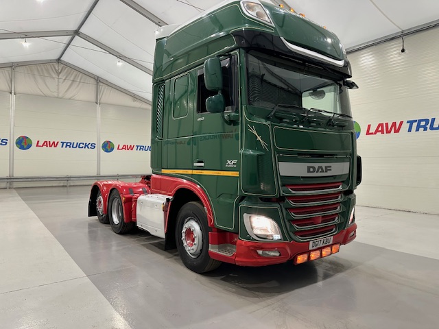 DAF XF 460 6×2 Rear Lift Tractor Unit Manual