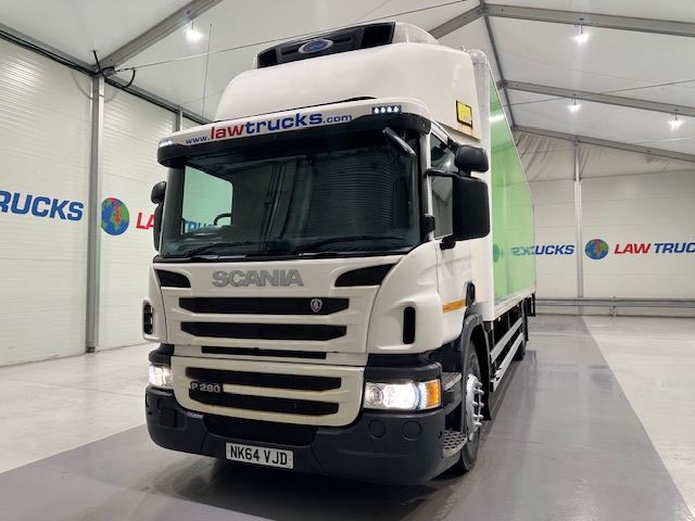 Scania P280 6×2 Rear Lift Day Cab Fridge Box