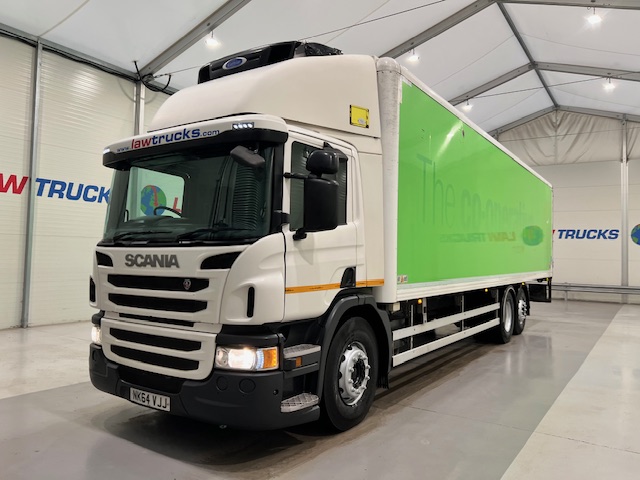 Scania P280 6×2 Rear Lift Day Cab Fridge Box