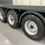 Montracon Tri Axle Flatbed Drawbar Trailer - thumbnail