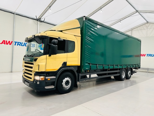Scania P310 6×2 Sleeper Cab Curtainsider Manual