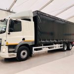 DAF CF 330 6×2 Rear Lift Sleeper Cab Curtainsider - thumbnail