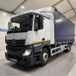 Mercedes Actros 2530 6×2 Sleeper Cab Curtainsider - thumbnail