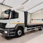 Mercedes Axor 1824 Sleeper Cab Flatbed - thumbnail