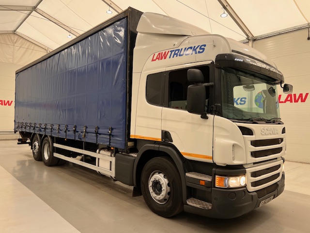Scania P280 6×2 Highline Rear Lift Curtainsider