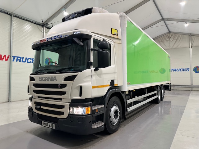 Scania P280 6×2 Rear Lift Day Cab Fridge Box