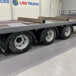 SDC Tri Axle Flatbed Drawbar Trailer - thumbnail