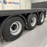 Montracon Tri Axle Flatbed Drawbar Trailer - thumbnail