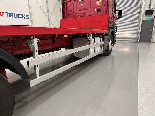Scania P380 6×2 10 Tyre Rear Lift Sleeper Cab Flatbed