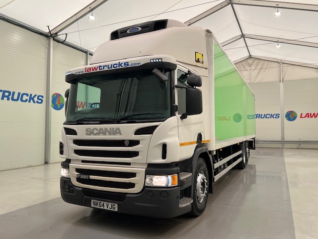 Scania P280 6×2 Rear Lift Day Cab Fridge Box