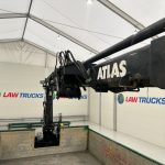 DAF LF55 220 Day Cab Dropside Crane - thumbnail
