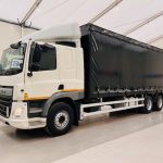 DAF CF 330 6×2 Rear Lift Sleeper Cab Curtainsider - thumbnail