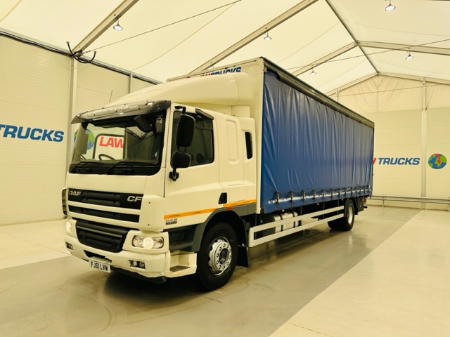 DAF CF65 250 Sleeper Cab Curtainsider