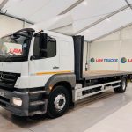 Mercedes Axor 1824 Sleeper Cab Flatbed - thumbnail