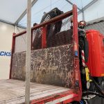 Scania P280 6×2 Rear Lift Flatbed with Crane - thumbnail