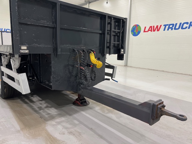Montracon Tri Axle Flatbed Drawbar Trailer