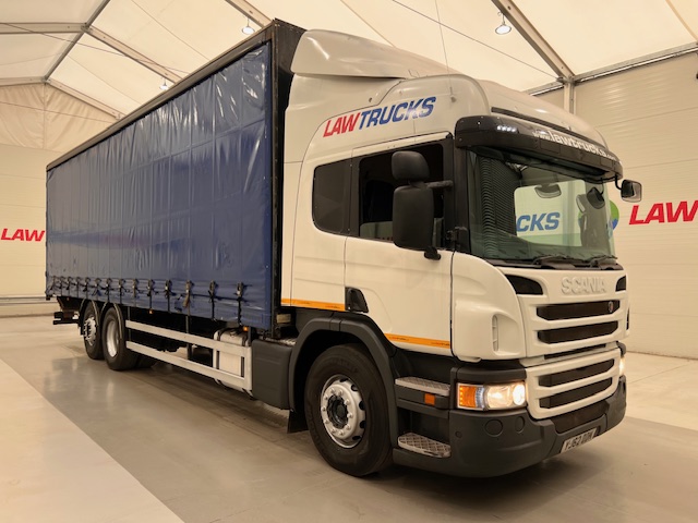 Scania P280 6×2 Highline Rear Lift Curtainsider