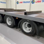 SDC Tri Axle Flatbed Drawbar Trailer - thumbnail