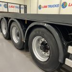 Montracon Tri Axle Flatbed Drawbar Trailer - thumbnail