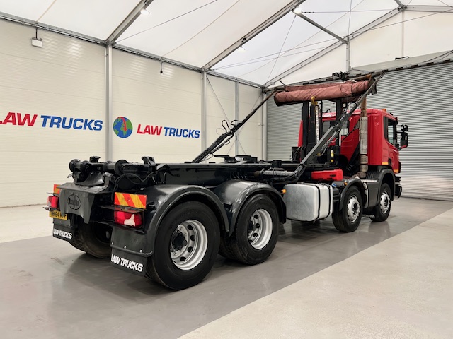 Scania P410 8×4 Day Cab Hookloader Manual