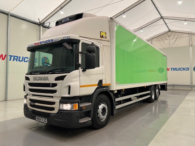 Scania P280 6×2 Rear Lift Day Cab Fridge Box