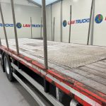 Scania P280 6×2 Rear Lift Flatbed with Crane - thumbnail