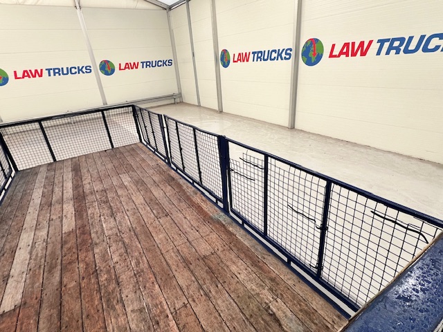 Wheelbase Tri Axle Flatbed Drawbar Trailer