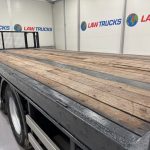 Montracon Tri Axle Flatbed Drawbar Trailer - thumbnail