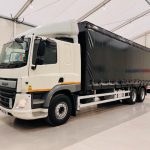 DAF CF 330 6×2 Rear Lift Sleeper Cab Curtainsider - thumbnail