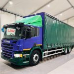 Scania P280 10 Tyre Rear Lift Curtainsider - thumbnail
