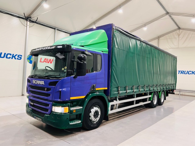 Scania P280 10 Tyre Rear Lift Curtainsider